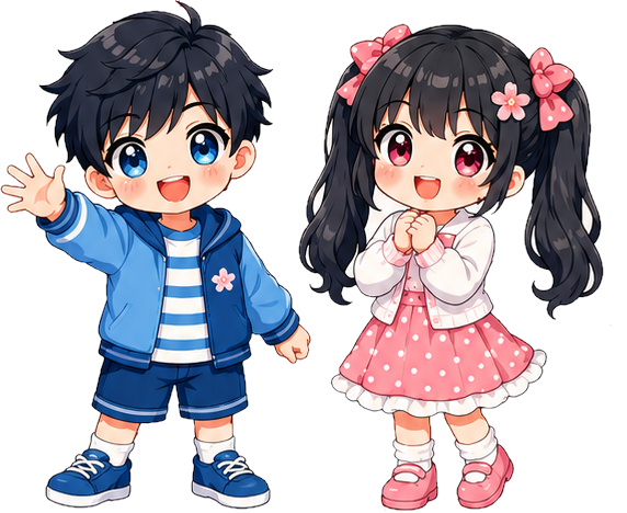 Maskot Haru & Hana